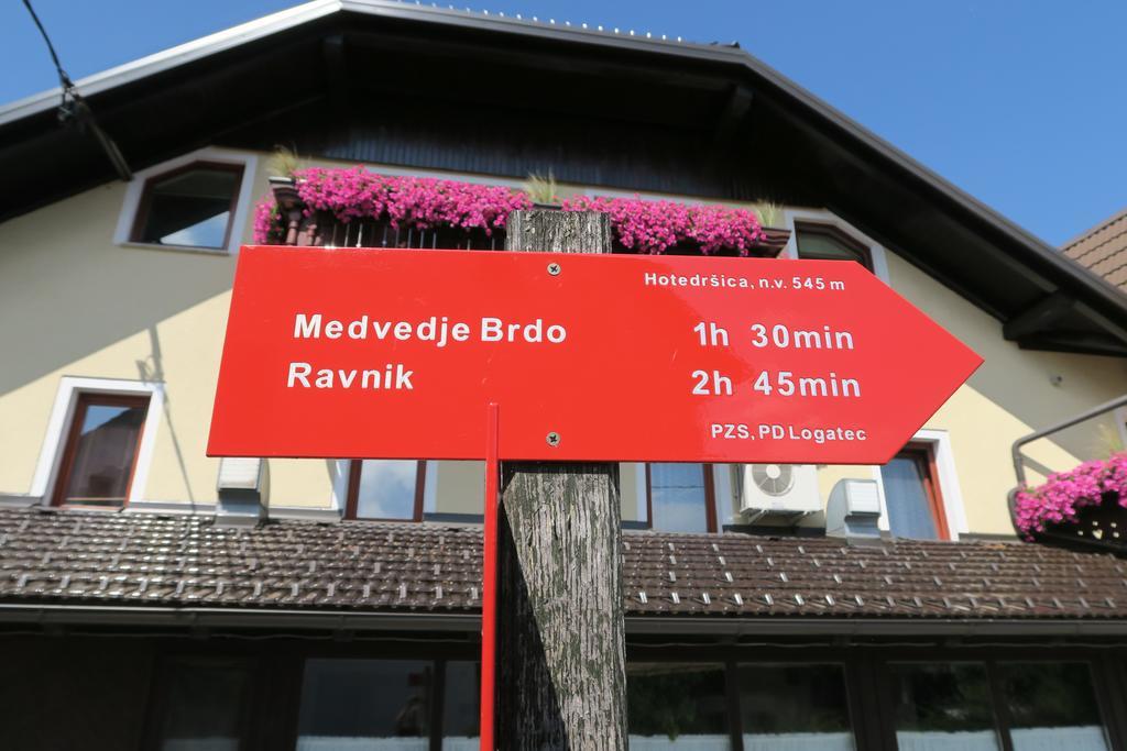 Hotel Gostilna Turk Hotedrsica Exterior foto